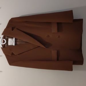 Aritzia Wilfred Cherelle brown blazer